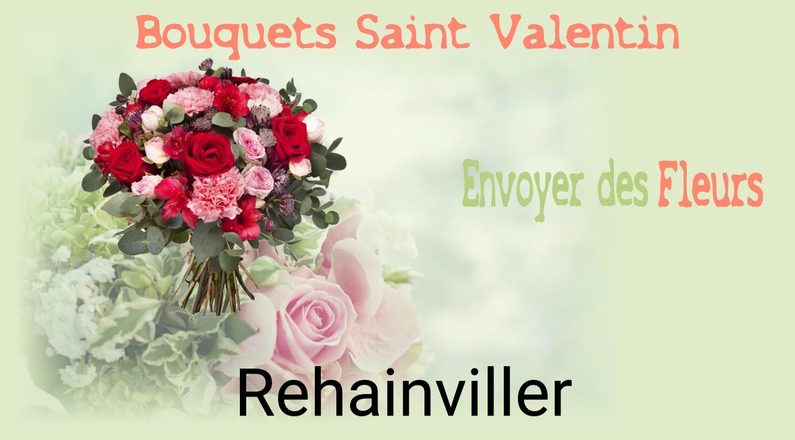 Roses de Saint-Valentin livrées à Rehainviller